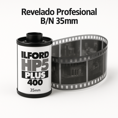 Revelado Negativo BLANCO Y NEGRO + DIGITALIZACION ALTA