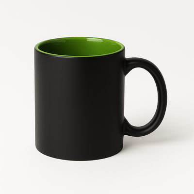 Taza Ceramica Magica Interior Color