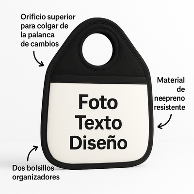 Organizador de Auto con Diseño Personalizado