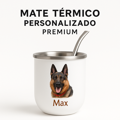 Mate Térmico Interior Metal Personalizado Premium