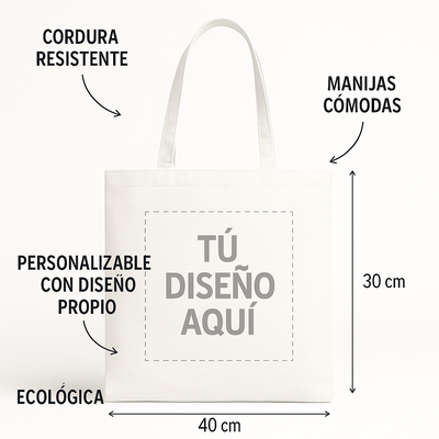 Bolsa Ecológica de Cordura Personalizable – Estilo Urbano & Playero