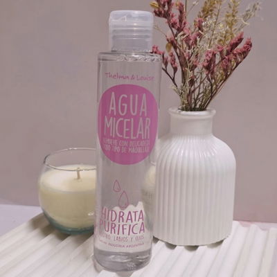 Agua micelar Hidrata y Purifica, rostro,labios y ojos Thelma & Louise