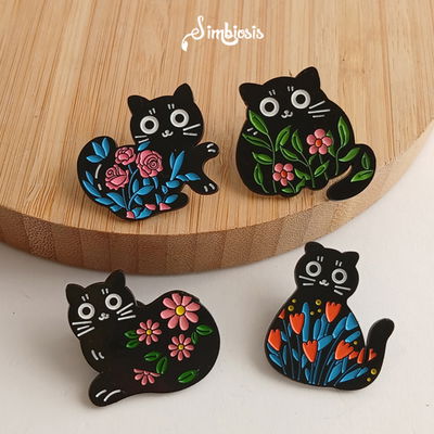 Gatos flores