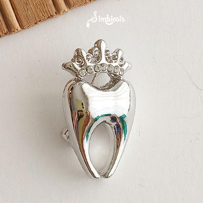 Pin muela plateada