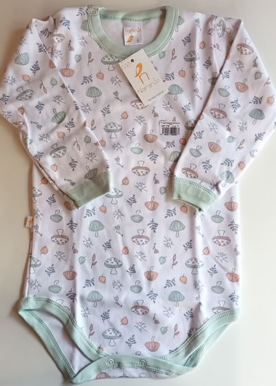 Body Naranjo Estampado