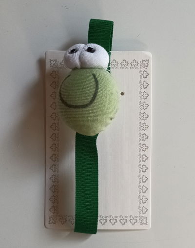 Porta chupete sapito