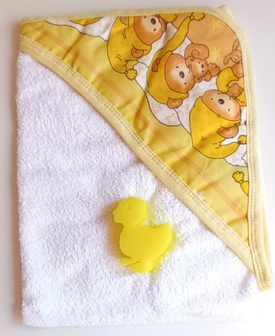 Toallón y Esponjita Unisex