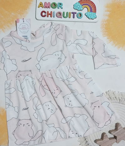 VESTIDO GATITOS