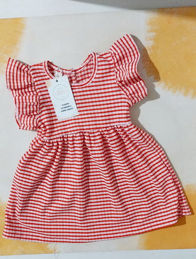 VESTIDO CUADRILLÉ ROJO