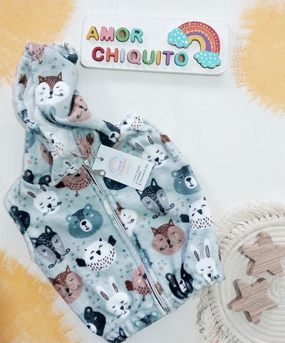CHALECO PLUSH ANIMALITOS