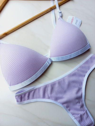 Conjunto taza soft morley lila