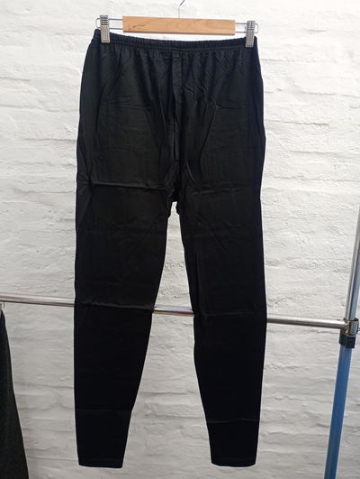 Calza térmica hombre negro