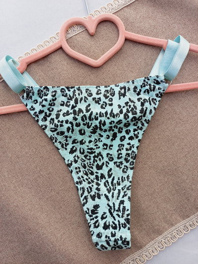 Colales regulable algodon estampada print verde