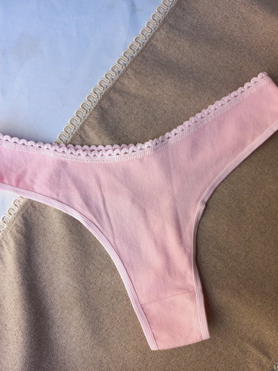 Colales entera de algodon rosa