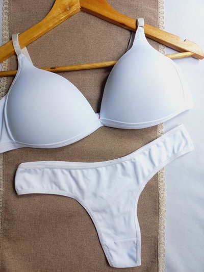 Conjunto taza soft lycra blanco