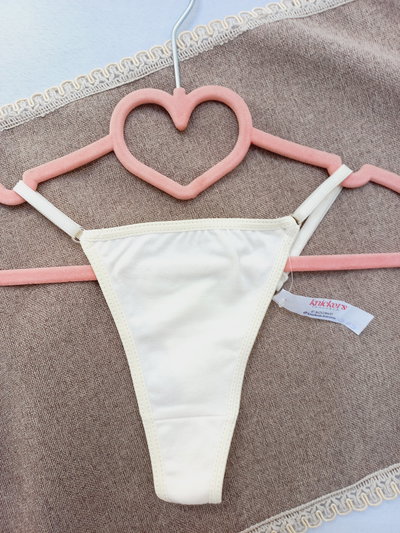 Colaless regulable algodón bretel fino