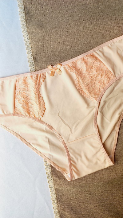 Vedetina lycra puntilla salmon 