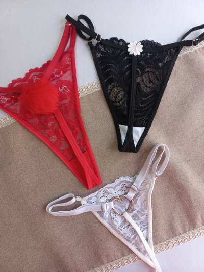 Art.6 les hilo encaje PACK X3 UNIDADES