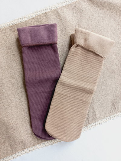 PACKx2 Medias soquete térmicas mujer