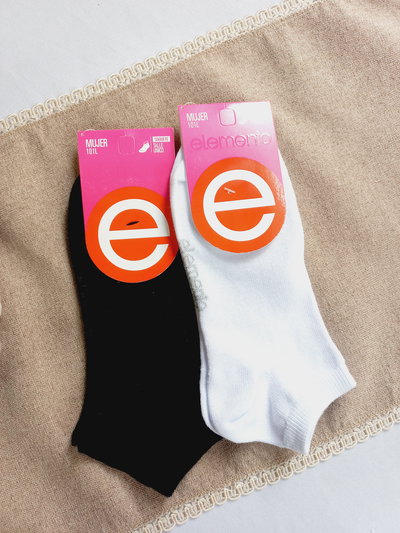 Pacx2 Medias soquete elemento lisas