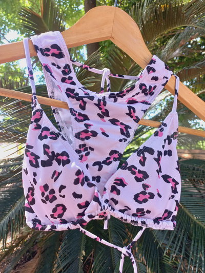 Bikini triángulo print