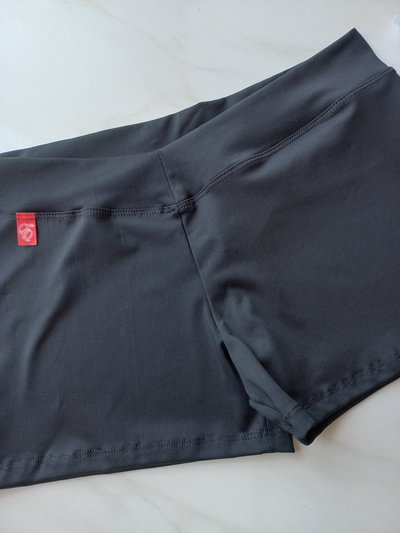 Short de lycra negro