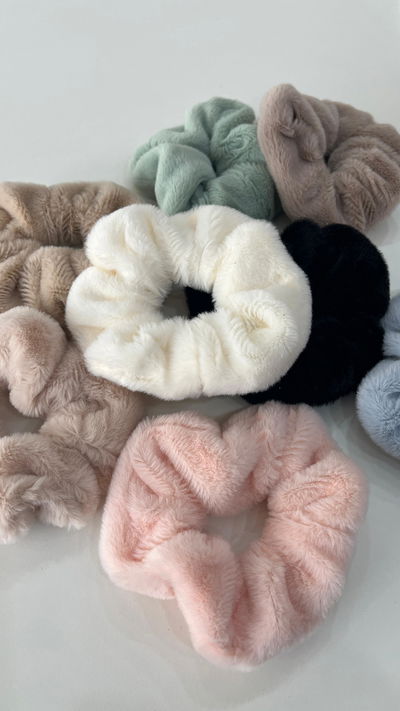 Scrunchie peluche