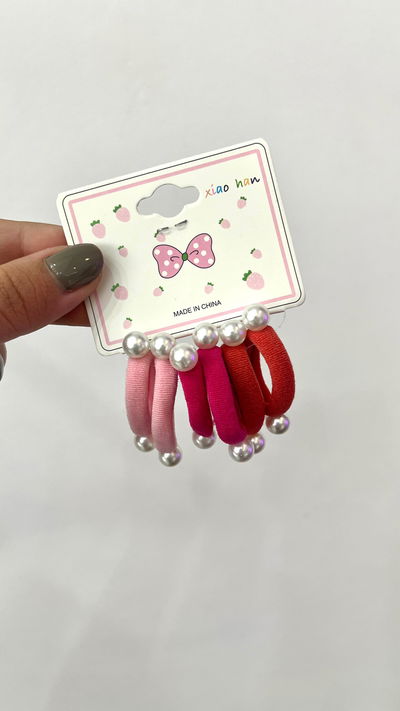 Set colitas rosas 