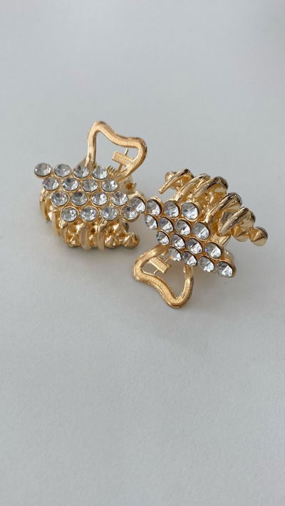 Broche mini strass