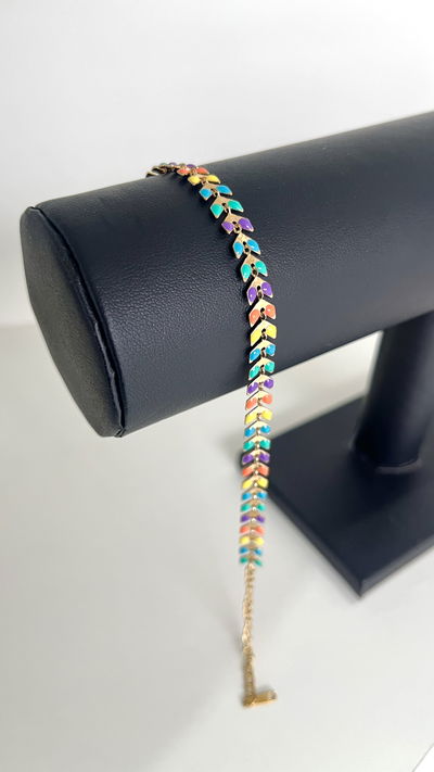 Pulsera arcoíris