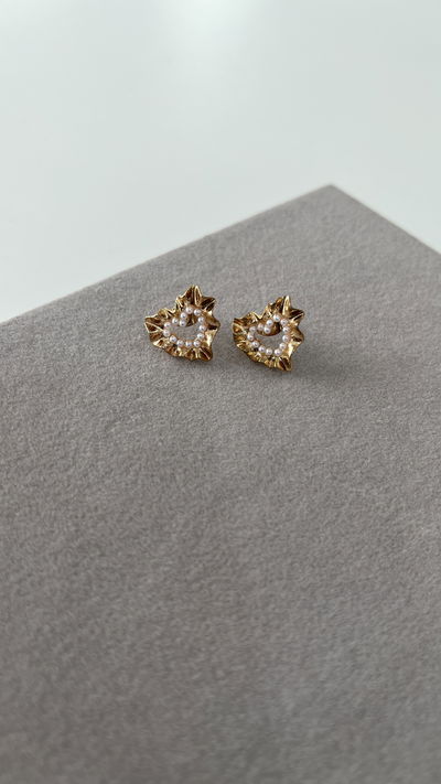 Aros heart pearl