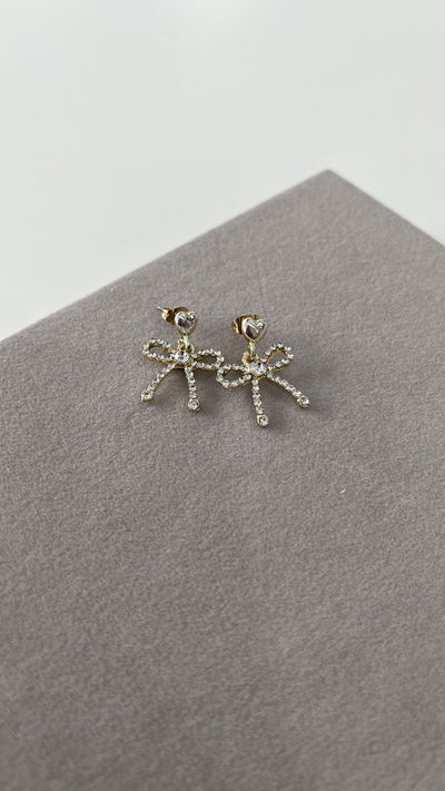 Aros moño strass