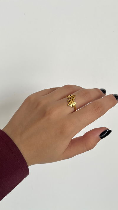 Anillo flores