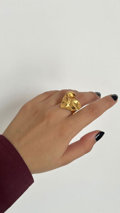 Anillo maxi corazón