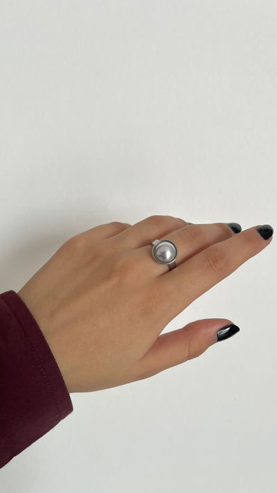 Anillo perla