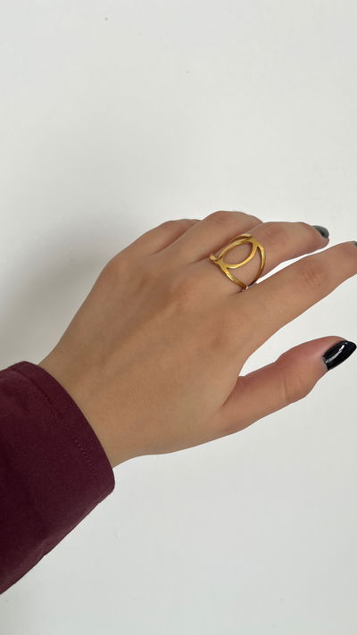 Anillo oval