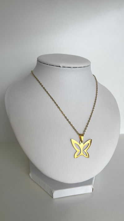 Collar mariposa