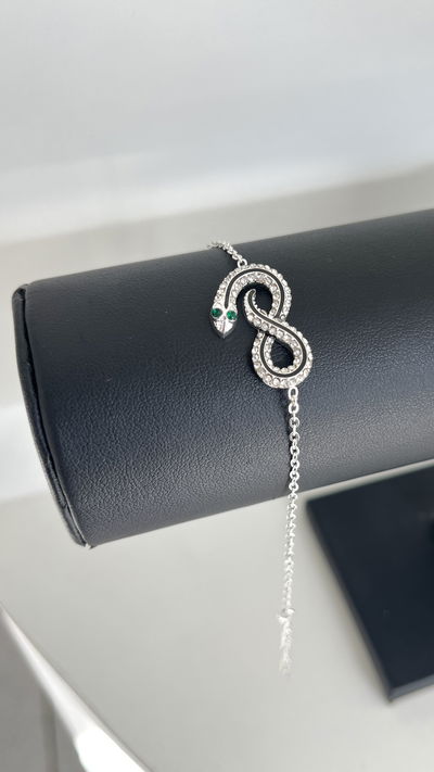 Pulsera snake strass