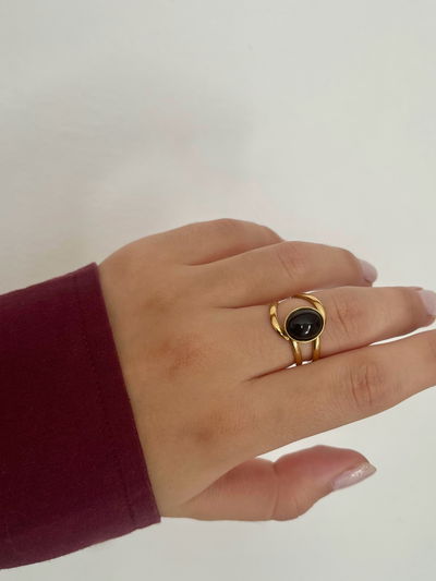 Anillo onyx 