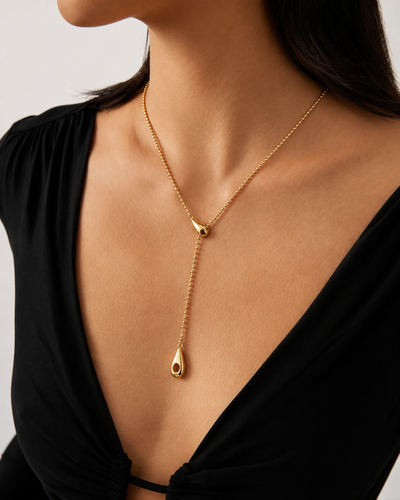 Collar corbatero gota
