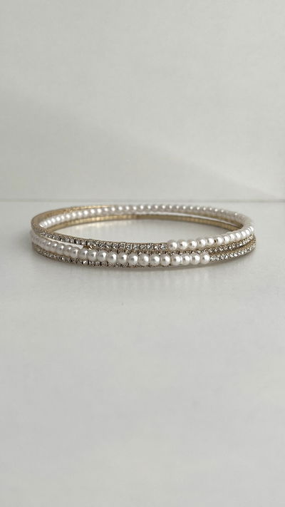 Brazalete perlas