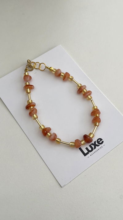 Pulsera coral