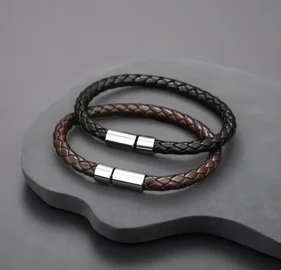 Pulsera venz cuero