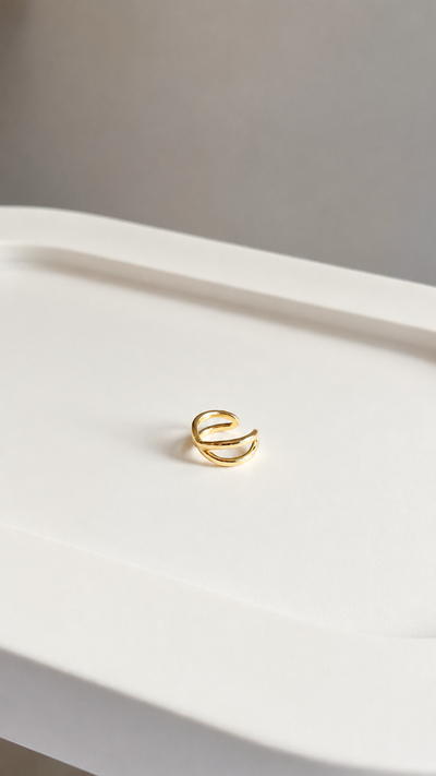 Cuff doble golden