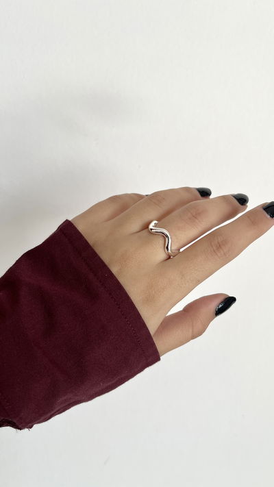Anillo wavy