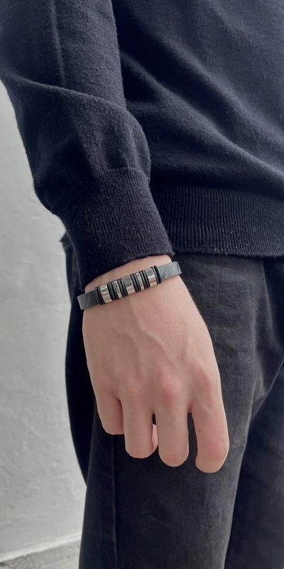 Pulsera cuero kron