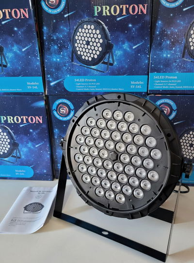 LUZ PROTON 54 LED LUCES RGB