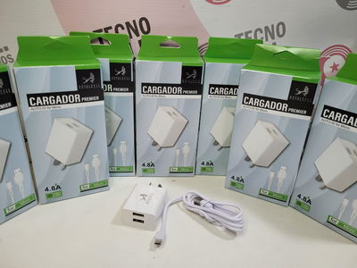 CARGADOR ROYALCELL 4.8A DOBLE ENTRADA USB