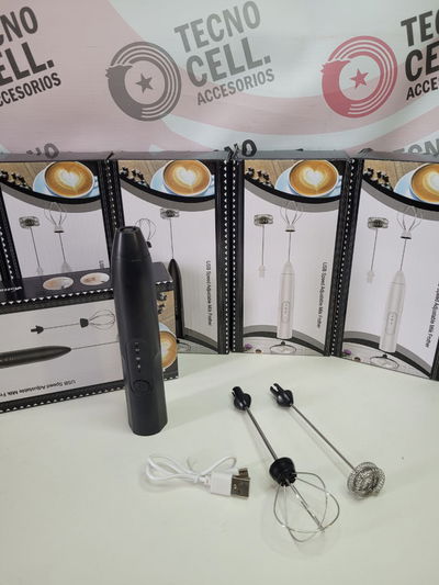 Batidor De Café Espumador De Leche Recargable 3 Velocidades