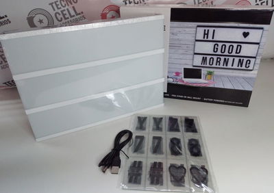 CARTEL LUMINOSO LED LETRAS GRANDES